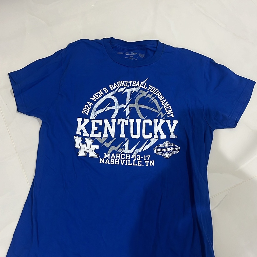 Blue Kentucky Basketball T-Shirt